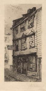 78 Cross Street, Boston, Massachusetts door John Mackie Falconer
