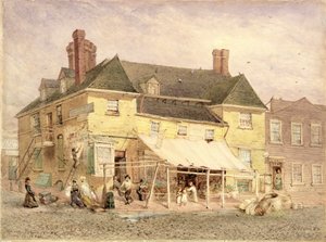 William Penns herenhuis, South Second Street, Philadelphia, 1864