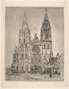 Kathedraal van Chartres door John Marin