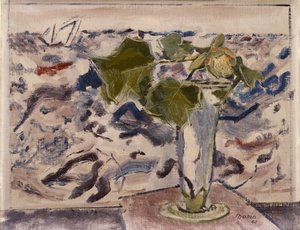 Stilleven en de zee door John Marin