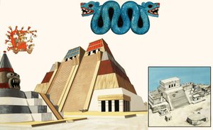 De verbazingwekkende stad Tenochtitlan