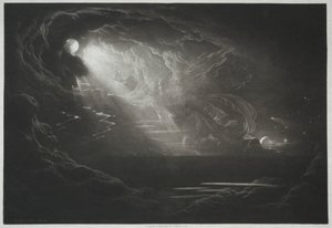 Paradise Lost: De schepping van het licht, 1824