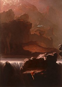 Sadak op zoek naar het water van de vergetelheid door John Martin