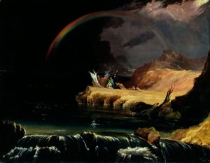 Het verbond, ca. 1843 door John Martin