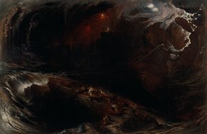 De Zondvloed door John Martin