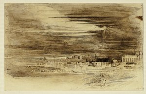 De vernietigende engel door John Martin