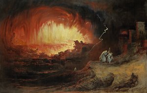 De vernietiging van Sodom en Gomorra, 1852