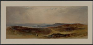 De vallei van de Tyne, mijn geboorteland nabij Henshaw, 1842 door John Martin