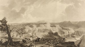 Slag bij Kirkee gevochten op 5 november 1816 waarbij 4785 Britse troepen het Mahratta Leger versloegen