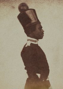 Een sepoy van het Madras-leger, c.1852 (foto) door John McCosh