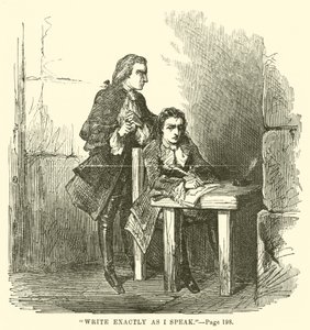 Illustratie voor A Tale of Two Cities door Charles Dickens door John McLenan