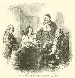 Illustratie voor A Tale of Two Cities door Charles Dickens door John McLenan