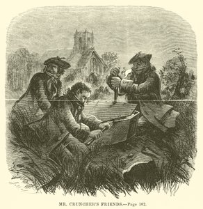Illustratie voor A Tale of Two Cities door Charles Dickens