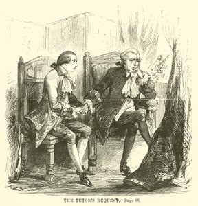 Illustratie voor Een verhaal over twee steden door Charles Dickens door John McLenan