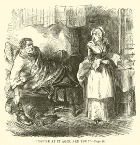 Illustratie voor Een verhaal over twee steden door Charles Dickens