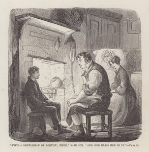 Illustratie voor Great Expectations door John McLenan