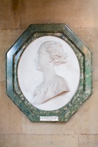Bas-reliëf van Margaret Cavendish, later hertogin van Portland, ca. 1723 door John Michael Rysbrack