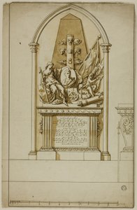 Ontwerp voor een Onuitgevoerd Grafmonument voor de Eerste Hertog van Marlborough
