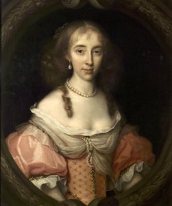 Magdalen Aston, Lady Burdett, 1669 door John Michael Wright