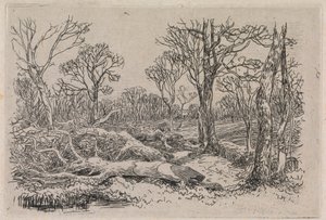 Gehakt hout, Burningham door John Middleton