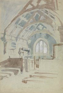 Interieur van Rag Chapel, Sir Robert Vaugn