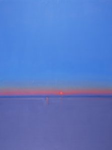 Het ochtendstrand, 1999 door John Miller