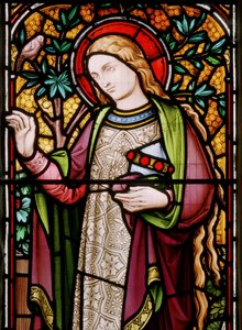 Edstaston, St Mary, Maria Magdalena, 1865 door John Millner Allen