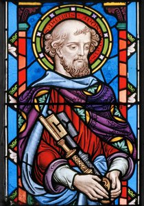 Sint-Petrus (detail) door John Millner Allen