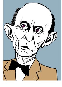 Arnold Schönberg, karikatuur