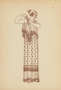 Oud-Griekse vrouwelijke kleding