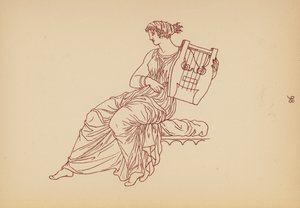 Oud-Griekse vrouwelijke kleding door John Moyr Smith