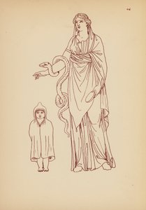 Oud-Grieks Vrouwelijk Kostuum door John Moyr Smith