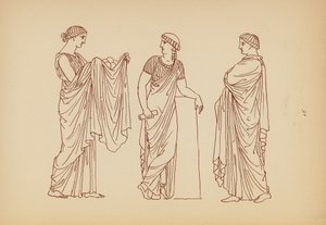 Oud-Griekse vrouwelijke kleding