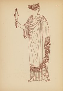 Oud-Griekse vrouwelijke kleding door John Moyr Smith