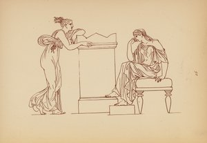 Oud-Griekse vrouwelijke kleding door John Moyr Smith