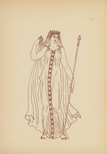 Oud-Griekse vrouwelijke kleding door John Moyr Smith