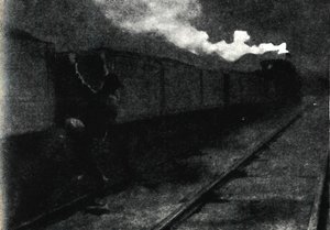 Ontsnapping per Trein, November 1899, 1945 door John Nash