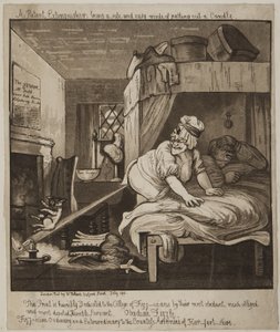 Een patentblusser, een veilige en gemakkelijke manier om een kaars uit te blussen, 1801