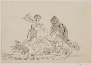 Een straatongeluk, 1804