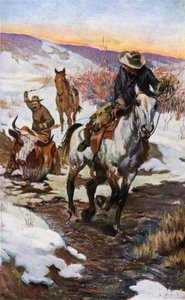 Winterwerk voor de cowboys