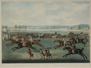Ascot - Oatlands Sweepstakes (gegraveerd door J.W. Edy, gepubliceerd in 1792) door John Nott (after) Sartorius