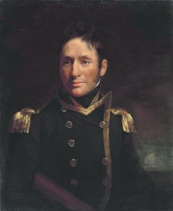 PORTRET VAN KAPITEIN PHILIP BEVER R.N (1766 - 1813) door John Opie