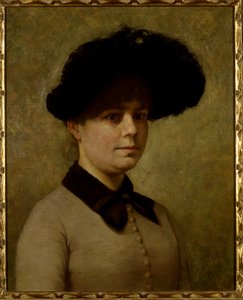 Portret van Mary Etell Gertrude Walker door John Otis Adams