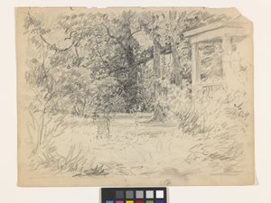Studie voor Winifred in de Hermitage door John Otis Adams