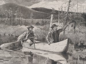 Vallen in de Adirondacks Every Saturday, Vol. I, Nieuwe Serie, 24 oktober 1870