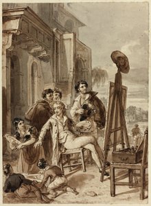 Kunstenaars en Amateurs door John Partridge