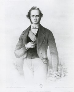 Portret van Henry John Temple (1784-1865) Lord Palmerston, gegraveerd door Collette door John Partridge