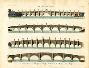 Historische bruggen in Londen door John Pass