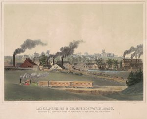 Lazell, Perkins & Co., Bridgewater, Mass. door John Perry Newell