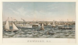 Newport, R.I. door John Perry Newell